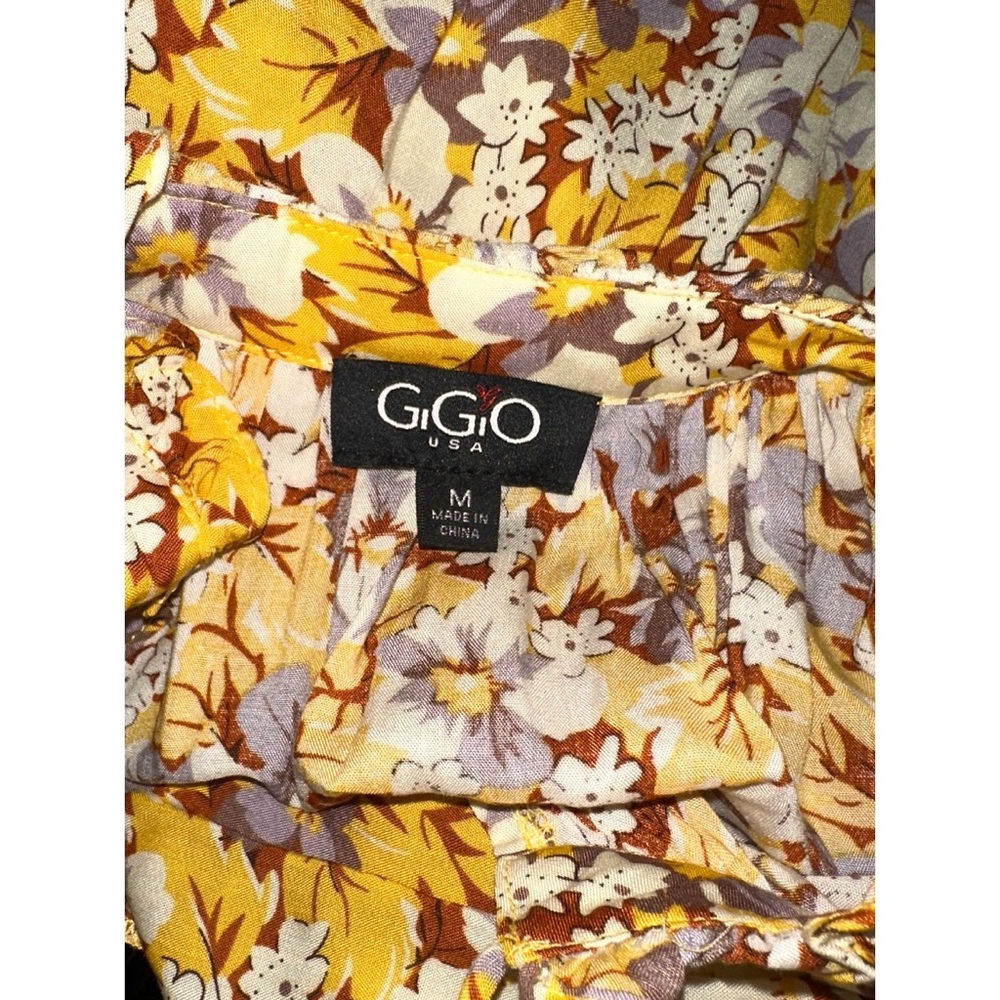 GiGio by Umgee Petal Party Maxi, Honey Yellow size Medium - Picture 7 of 10